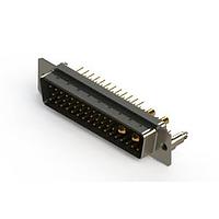 EDAC 627-43W2624-2T5 Mixed Contact D-Sub Connectors Vertical Combo Dsub