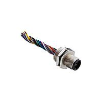 Amphenol LTW M12A-04PMMC-SH8B50 Sensor Cables / Actuator Cables M Series Sensor Connector, M12, A Code, Metal, 4A, 04 pins, Male Connector, Male Contact, Hexagonal, Screw Thread, Crimp, Receptacle With Cable/Wire, Length 500mm, IP68