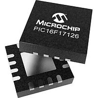 Microchip Technology PIC16F17126-E/7N MCU's 28KB Flash, 512B RAM, 128B EEPROM, 12b Diff. ADCC, 1xOP-AMP, 2x16-bit dual PWM
