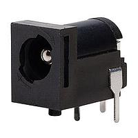 Same Sky (formerly CUI Devices) PJ-059BH Jacks power jack, 2.5 x 5.5 mm, horizontal, through hole, high current, 1 switch
