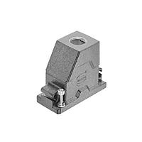 HARTING 19405101411 Hoods 10B HPR Compact Hood, LC (narrow), Screw Locking, Top Entry, M25