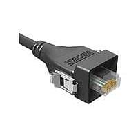 Samtec RCE-01-G-15.00-D Ethernet Cables / Networking Cables AccliMate IP68 Sealed Rectangular Ethernet Cable Assembly, Plug