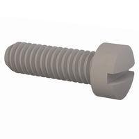 Essentra Components 010356F031 Machine Screw Fillister Slotted Screw, #3-56 Thread, 5/16 Lg