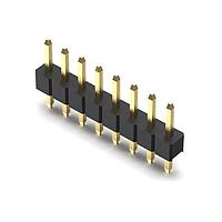 GCT (Global Connector Technology) BG030-09-A-0450-0300-N-G Headers 9w, 2.54mm Pitch Pin Hdr, SIL, TH, Vert, GF, Box