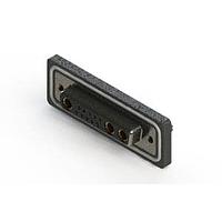 EDAC 628W13W3624-2N5 Mixed Contact D-Sub Connectors Vertical Waterproof Power Combo D-Sub Connector