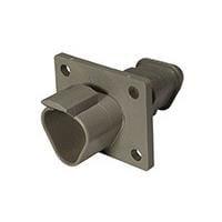 DEUTSCH - TE Connectivity DT04-3P-LE08 3-Way DT 3WAY RECEPTACLE FLANGE MOUNT