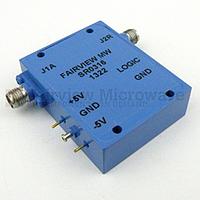 FairviewMicrowave SR0316 SMA PIN Diode Switch SP1T (50 Ohm, 300MHz - 16GHz , +23 dBm, SMA Female)