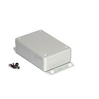 Hammond Manufacturing 1591MF2SGY Flanged Enclosure ABS w/Bottom Flange 3.3x2.2x0.8" Grey