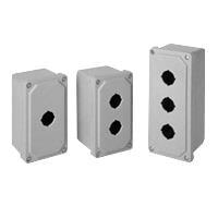 Hammond Manufacturing PJ944FS Pushbutton Enclosures N4X Fiberglass Wallmount Encl - 9.0 x 3.9 x 3.9 - Fiberglass