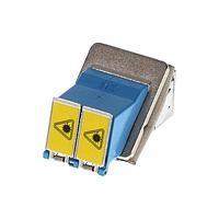 Molex 106115-4100 Adapters LC-D EMI ADAPTER 45 45 DEGREE SNAP MOUNT