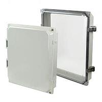 Hammond Manufacturing PJHMI88CCL Snap Latch Cover J Box Clear Cover Snap Latch 7.93 x 8.15 x 2.27"-Polycarbonate