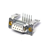 Amphenol Commercial Products DE09S565MTLF Receptacle DSUB R/A STB 9P SOCKET