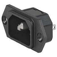 Schurter 6100.3300 Inlets PNL SCREW-ON .250 QC