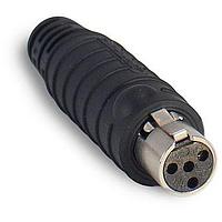 Switchcraft TA3FS25 Cable Connectors SLD Mini XLR Conn 3P FML 0.23" to 0.26"