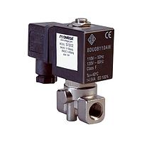 OMEGA SV3204 2-Way, NC, Direct Acting, 316 SS, Solenoid Valves (0.63 gal/min, 1/4 in, BSPP Male, 7/32 in, Direct Acting, Normally Closed)