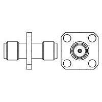 Raychem - TE Connectivity 2084-8002-92 RF Adapters - In Series M55339/28-30002