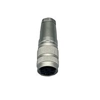 NorComp 878-008-203RKT1 Connectors FML M16 Circular Connector Cable Kit A Code 8 Pin IP67 Straight Solder Cup