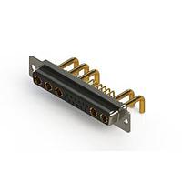 EDAC 630-17W5250-2N1 Mixed Contact D-Sub Connectors Right-angle Power Combo D-Sub Connector