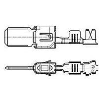 AMP Connectors - TE Connectivity 1-963742-1 Automotive Connectors FLACHSTECK 5,08X0,8
