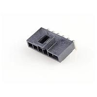 Molex 105313-1806 Headers & Wire Housings NANO-FIT HDR RA SGL 6CKT G+lube BLK