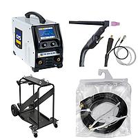 GYS TIG 220 AC/DC AL2 PACK TIG AC/DC and MMA Welding Machine Set (1ph; 230V; 220A AC/DC)