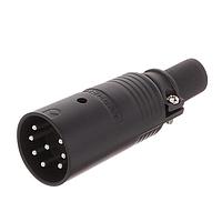 Amphenol Audio EP-8-12B Speaker Connectors 8 POLE MALE CABLE CONNECTOR BLACK