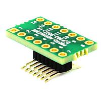 Chip Quik DIP300-SOIC-14W DIP Sockets DIP-14 (0.3" width, 0.1" pitch) to SOIC-14 Wide (1.27mm pitch, 300 mil body) Adapter