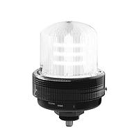 Banner Engineering K100B-BLWQ Daylight Visible Beacon K100 Basic Daylight Visible Beacon: 1-Color Indicator; 12-48 V dc; Polycarbonate; IP66; White; 5-pin M12 Integral QD