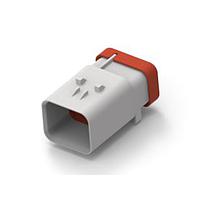 DEUTSCH - TE Connectivity 2320917-1 Housings AS16 HT, Cap, 8P, s tandard seal, Code A