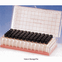 Wheaton WH.W224954 Amber vial 1-1/2ml, w/open-top cap