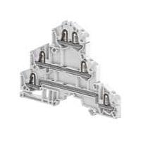 Entrelec - TE Connectivity ZK2.5-T3 Feed Through Terminal Block Aut SNK PI-Spring