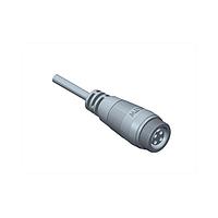 Amphenol LTW 1CD-09AMFM-SL7A01 Sensor Cables / Actuator Cables Ceres, Middle Size, Plastic, 5A, 09 pins, Male Connector, Female Contact, Straight, Screw Thread, Overmolded, Length 1000mm, IP67