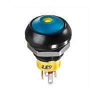 APEM IPR3SAD3L0G Sealed SPST 0.5A 48VAC LED GREEN 2VDC