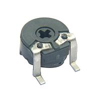 Amphenol Piher PS6MV50-503A3030-I SMD Potentiometer Rotary potentiometer Carbon 50K Ohm Resistance 30% Tolerance 0,1W 6mm Linear Analog Vertical adjust SMD Reel screwdriver non-flammable V0