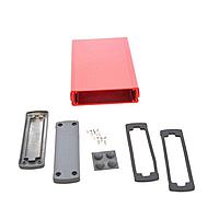 Bud Industries EXN-23355-RD PCB Enclosure Extruded Aluminum Enclosure Red (1.4 X 4.5 X 6.7 In)
