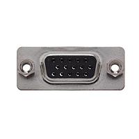 Amphenol Commercial Products L177HRE15SVF High Density D-Sub Connectors 15P Sz E Recpt Hsng 4-40 Front Screwlock