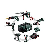 METABO COMBO SET 6.1 Cordless machines in a set (SB 18 LTX + KHA 18 LTX + W 18 LTX 125 QUICK + ASE 18 LTX + SSW 18 LTX 300 BL + ULA)