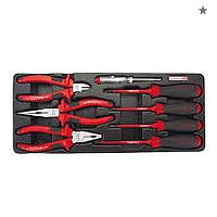 TOPTUL GAAT0809 VDE Insulated Pliers & Screwdriver Set