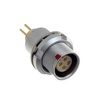 NorComp 820B004-213R001 Connectors 0B 4 POS FML PANEL MOUNT VERTICAL