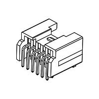 Amphenol Commercial Products G8611212LS2HR Shrouded Protect Header 2.0mm Pitch R/A DIP,2x6Pin,Matte TIN,NY4T,TAIL=3.5mm,With Post,TRAY,Color-White,Halogen Free