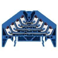 Weidmuller 1267900000 DIN Rail Terminal Blocks PRV 4 BL 35X7.5 RT