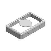 Masach Tech MS230-20F-NS EMI/RFI Shield Frame, Two-Piece 23 x 14.8 x 3.8mm Two-piece Drawn-Seamless RF Shield/EMI Shield FRAME (Nickel-Silver)
