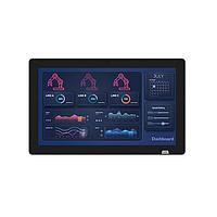 IEI Technology AFL3-W22C-ADLP-i5/8G-R10 Fanless Light Industrial Grade Wide 21.5" 350cd/m 1920x1080 Panel PC with 12th Generation Intel  Core i5-1240P on-board processor, PCAP touch, 2M camera, microphone, 1x8GB DDR4 RAM, with AG, RoHS
