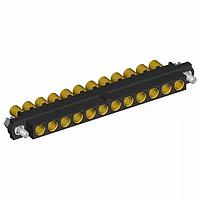 Harwin M80-4000000F1-12-325-00-000 Power to the Board 12 Pos. Female SIL 12AWG Cable Conn. Kit, Jackscrews