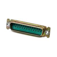 Cinch DBMAMR25P D-Sub Connectors - Standard Density DSUB 25M CRIMP R G50 ZINC