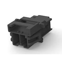 AMP Connectors - TE Connectivity 1-2232263-1 Housings 1x2 cap Hsng panel mount Key A Black