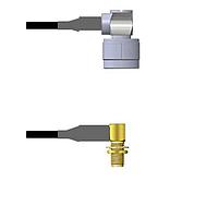 Amphenol Custom Cable Q-2F02R0008012i RF Cable Assemblies N-RP/SMA-RJB RG58 12I