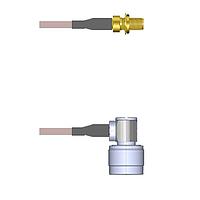 Amphenol Custom Cable Q-2X02D000R120i RF Cable Assemblies SMA-SJB/N-RP G316D 120I