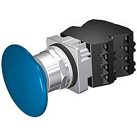 SIEMENS 52PM9V5D Pushbutton PUSHBUTTON,MOM,BLU,2 1/2" PLST,2POS,4BJK