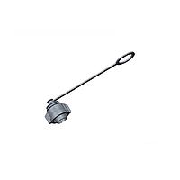 Amphenol LTW CAP-WABMQPC2 Standard Circular Connector X-Lok, Waterproof Cap With Rubber Lead, Plastic, Male Connector, Push Lock
